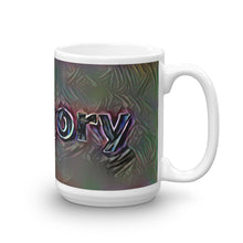 Load image into Gallery viewer, Gregory Mug Dark Rainbow 15oz left view