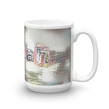 Load image into Gallery viewer, Aishah Mug Ink City Dream 15oz left view
