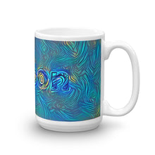 Load image into Gallery viewer, Alyson Mug Night Surfing 15oz left view