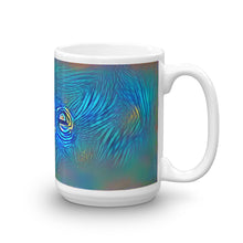 Load image into Gallery viewer, Rae Mug Night Surfing 15oz left view