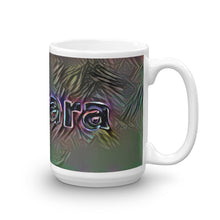 Load image into Gallery viewer, Tamara Mug Dark Rainbow 15oz left view