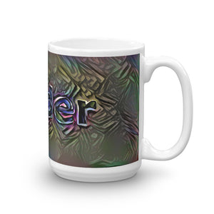 Wilder Mug Dark Rainbow 15oz left view