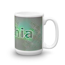 Load image into Gallery viewer, Cynthia Mug Nuclear Lemonade 15oz left view