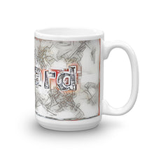 Load image into Gallery viewer, Edward Mug Frozen City 15oz left view