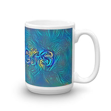 Load image into Gallery viewer, Anders Mug Night Surfing 15oz left view