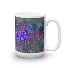 Load image into Gallery viewer, Alden Mug Wounded Pluviophile 15oz left view