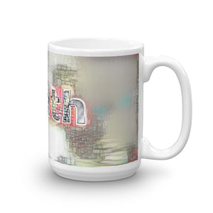 Heath Mug Ink City Dream 15oz left view
