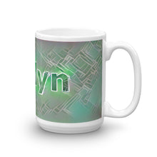 Load image into Gallery viewer, Evelyn Mug Nuclear Lemonade 15oz left view
