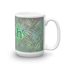 Load image into Gallery viewer, Dinh Mug Nuclear Lemonade 15oz left view