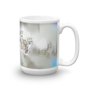 Carly Mug Victorian Fission 15oz left view