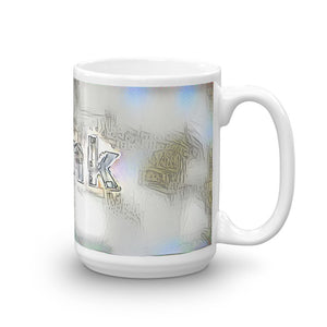 Hank Mug Victorian Fission 15oz left view