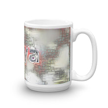 Load image into Gallery viewer, Maya Mug Ink City Dream 15oz left view