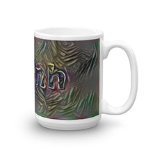 Load image into Gallery viewer, Khanh Mug Dark Rainbow 15oz left view