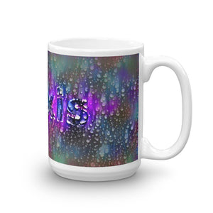 Alexis Mug Wounded Pluviophile 15oz left view