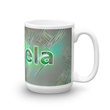 Load image into Gallery viewer, Pamela Mug Nuclear Lemonade 15oz left view