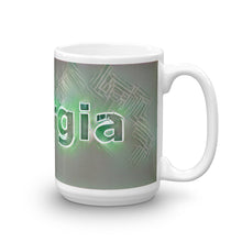 Load image into Gallery viewer, Georgia Mug Nuclear Lemonade 15oz left view