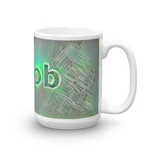 Load image into Gallery viewer, Jacob Mug Nuclear Lemonade 15oz left view
