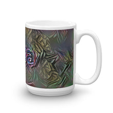 Load image into Gallery viewer, Lisa Mug Dark Rainbow 15oz left view