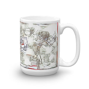 Carl Mug Frozen City 15oz left view