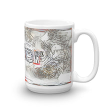 Load image into Gallery viewer, Miller Mug Frozen City 15oz left view