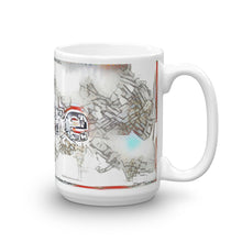 Load image into Gallery viewer, Zaire Mug Frozen City 15oz left view