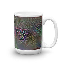 Load image into Gallery viewer, Henry Mug Dark Rainbow 15oz left view