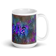 Load image into Gallery viewer, Alessia Mug Wounded Pluviophile 15oz left view