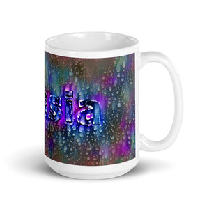 Alessia Mug Wounded Pluviophile 15oz left view