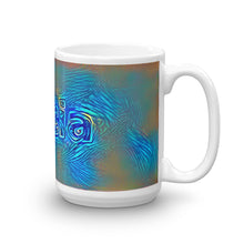 Load image into Gallery viewer, Alicia Mug Night Surfing 15oz left view