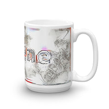Load image into Gallery viewer, Dalene Mug Frozen City 15oz left view