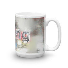Load image into Gallery viewer, Nhung Mug Ink City Dream 15oz left view