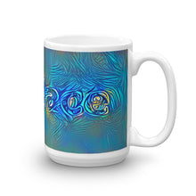 Load image into Gallery viewer, Candace Mug Night Surfing 15oz left view