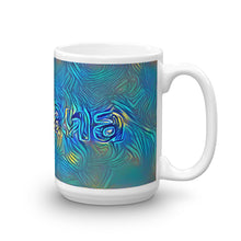 Load image into Gallery viewer, Adriana Mug Night Surfing 15oz left view