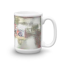 Load image into Gallery viewer, Anika Mug Ink City Dream 15oz left view