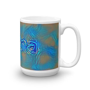 Emma Mug Night Surfing 15oz left view