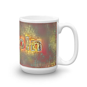 Lincoln Mug Transdimensional Caveman 15oz left view