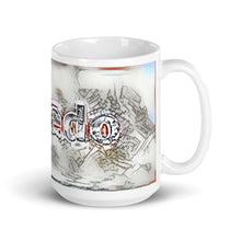 Load image into Gallery viewer, Alfredo Mug Frozen City 15oz left view