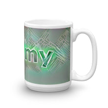 Load image into Gallery viewer, Tammy Mug Nuclear Lemonade 15oz left view