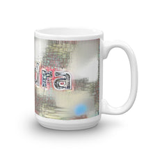 Load image into Gallery viewer, Sandra Mug Ink City Dream 15oz left view