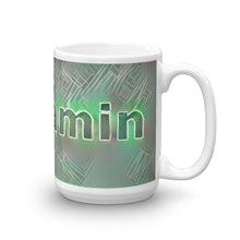 Load image into Gallery viewer, Benjamin Mug Nuclear Lemonade 15oz left view