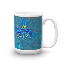 Load image into Gallery viewer, Aaliyah Mug Night Surfing 15oz left view