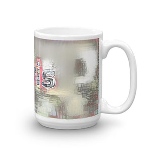 Chris Mug Ink City Dream 15oz left view