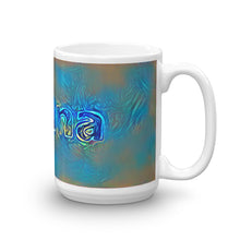 Load image into Gallery viewer, Donna Mug Night Surfing 15oz left view