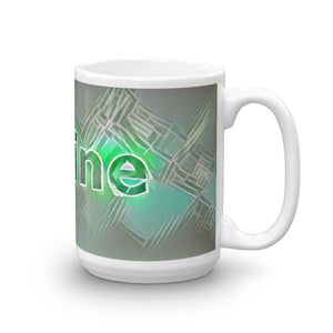 Janine Mug Nuclear Lemonade 15oz left view