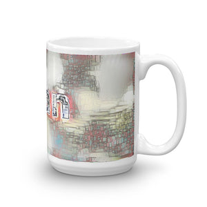 Juan Mug Ink City Dream 15oz left view