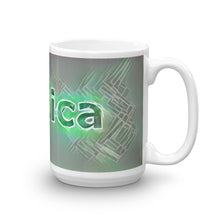 Load image into Gallery viewer, Monica Mug Nuclear Lemonade 15oz left view