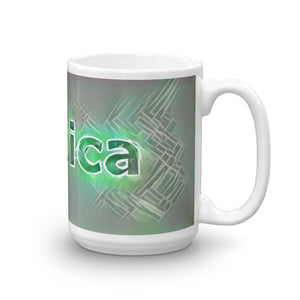 Monica Mug Nuclear Lemonade 15oz left view