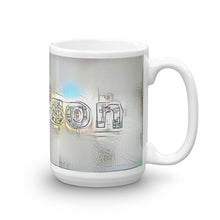 Load image into Gallery viewer, Addyson Mug Victorian Fission 15oz left view