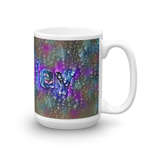 Load image into Gallery viewer, Ainsley Mug Wounded Pluviophile 15oz left view