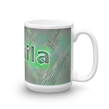 Load image into Gallery viewer, Camila Mug Nuclear Lemonade 15oz left view